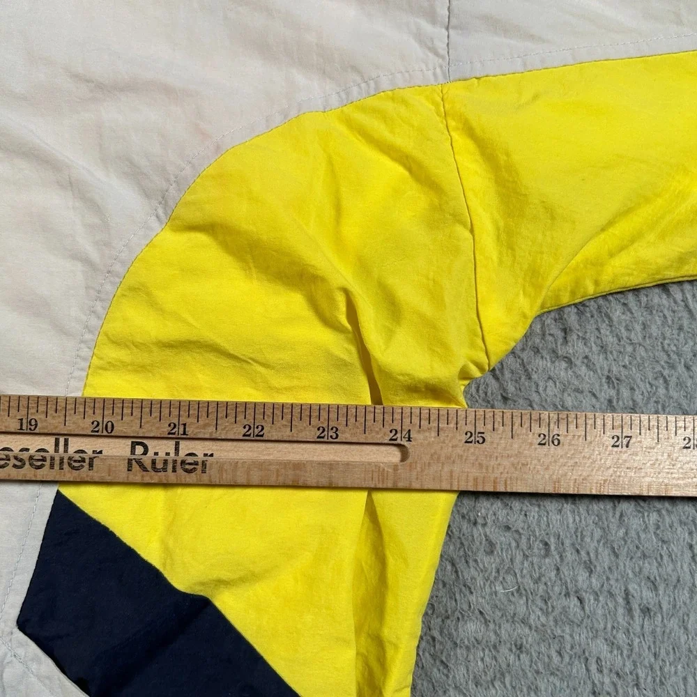 Vintage Sergio Tacchini Track Jacket Men 42 Windbreaker Full Zip Light Nylon 90s